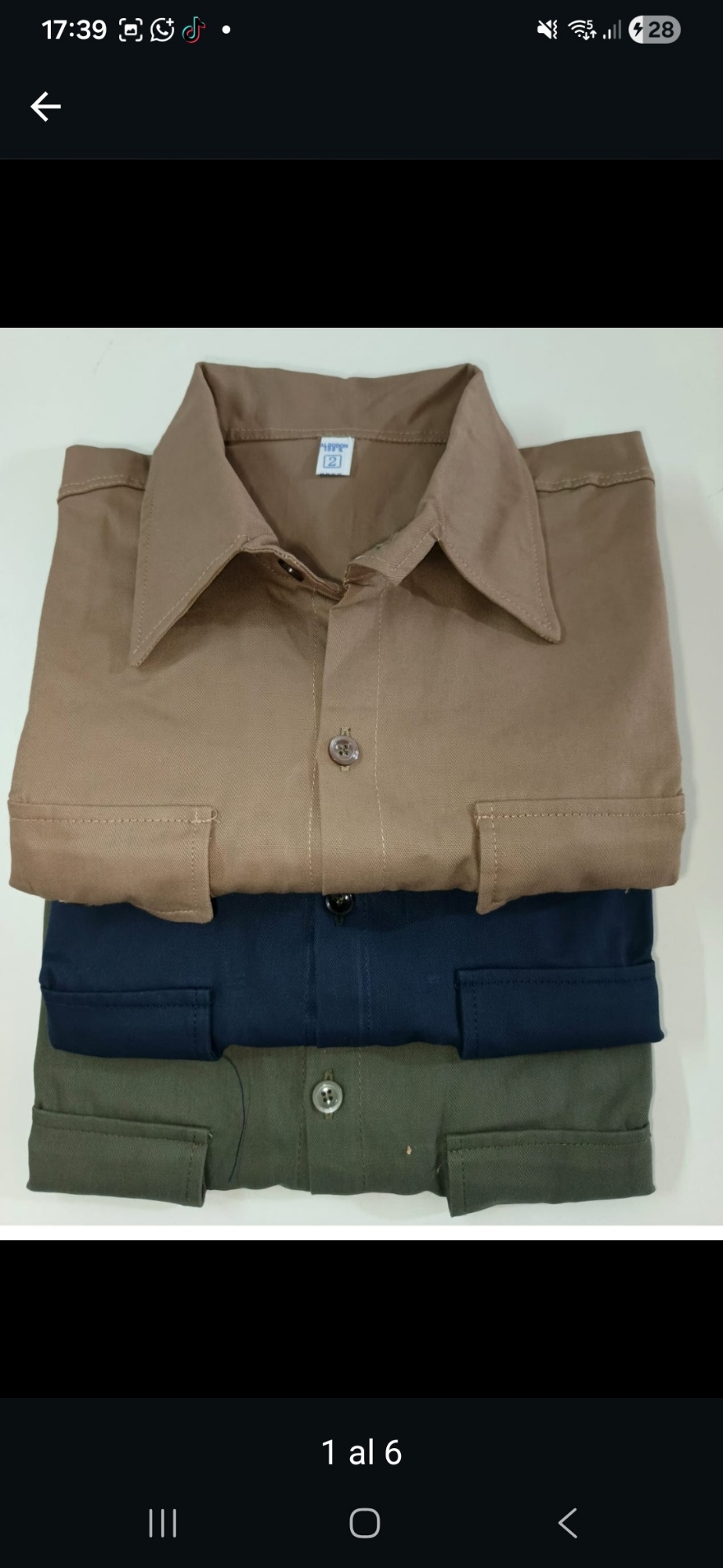 Camisas de Trabajo Solo Curvas - Imagen 2