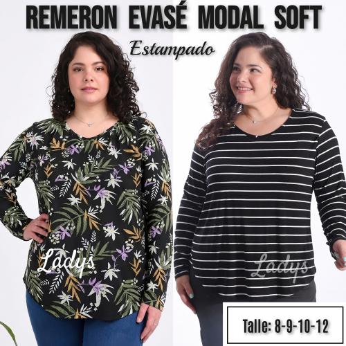 Remeron Estampado Modal Soft 8 al 12 Especial