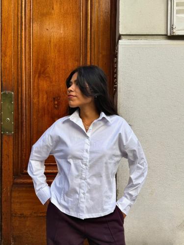 Camisa Lisa Recta Oversize