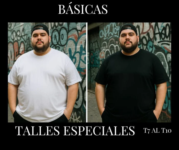 Remeras. Básicas