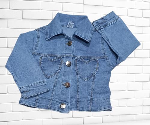 Campera de Jeans Elastizado de Beba