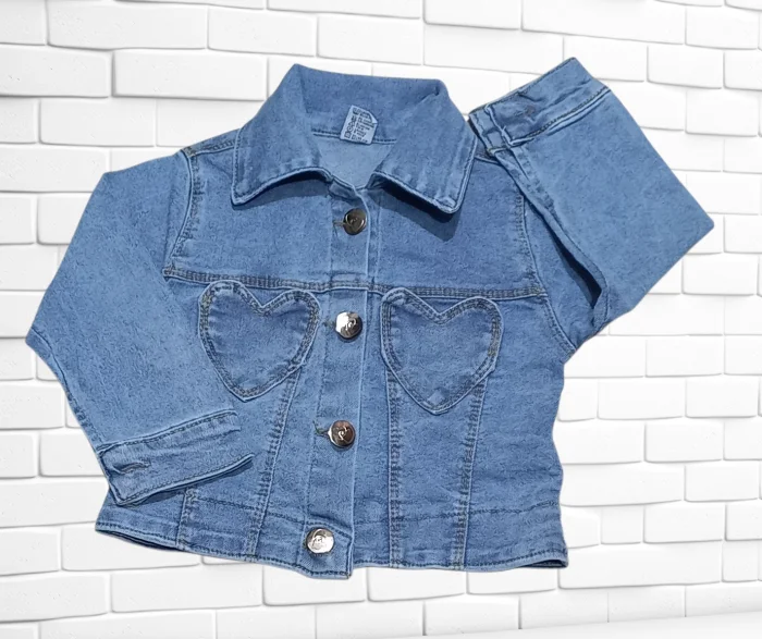 Campera de Jeans Elastizado de Beba