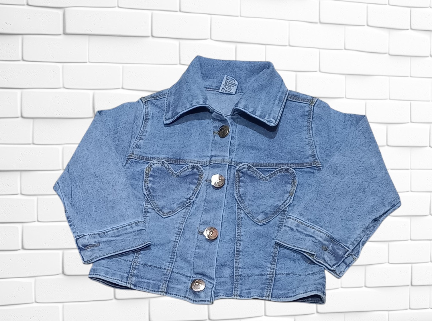 Campera de Jeans Elastizado de Beba - Imagen 2