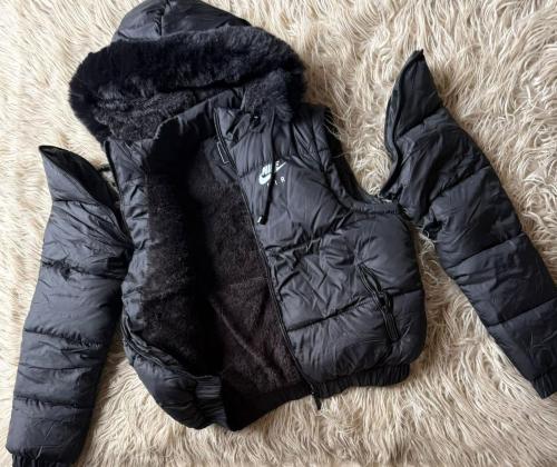 Puffer Chaleco / Campera Desmontable  Súper Abrigada + Interior Peluche - Miniatura 6