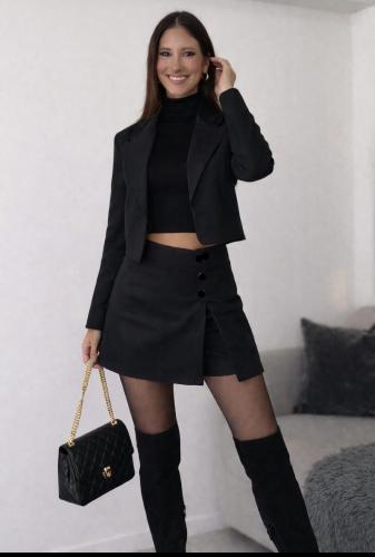 Conjunto Blazer + Short Pollera