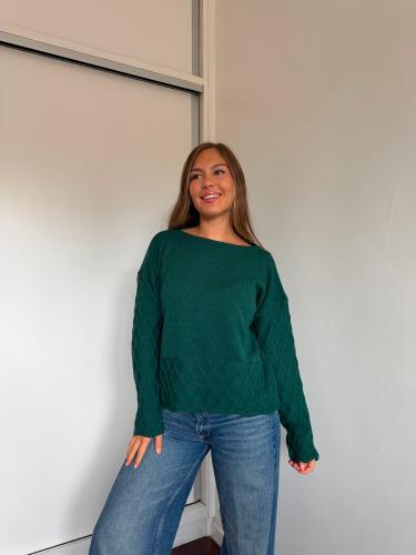 Sweater Cuello Bote / Melissa