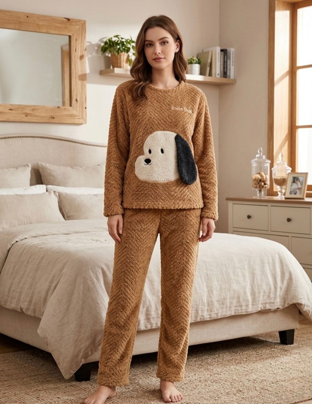 Pijama de Peluche Importado - Imagen 1