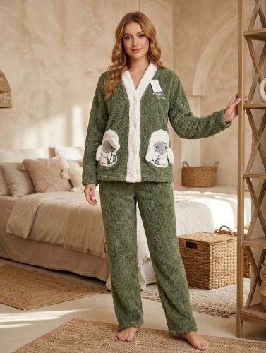 Pijama de Peluche Importado