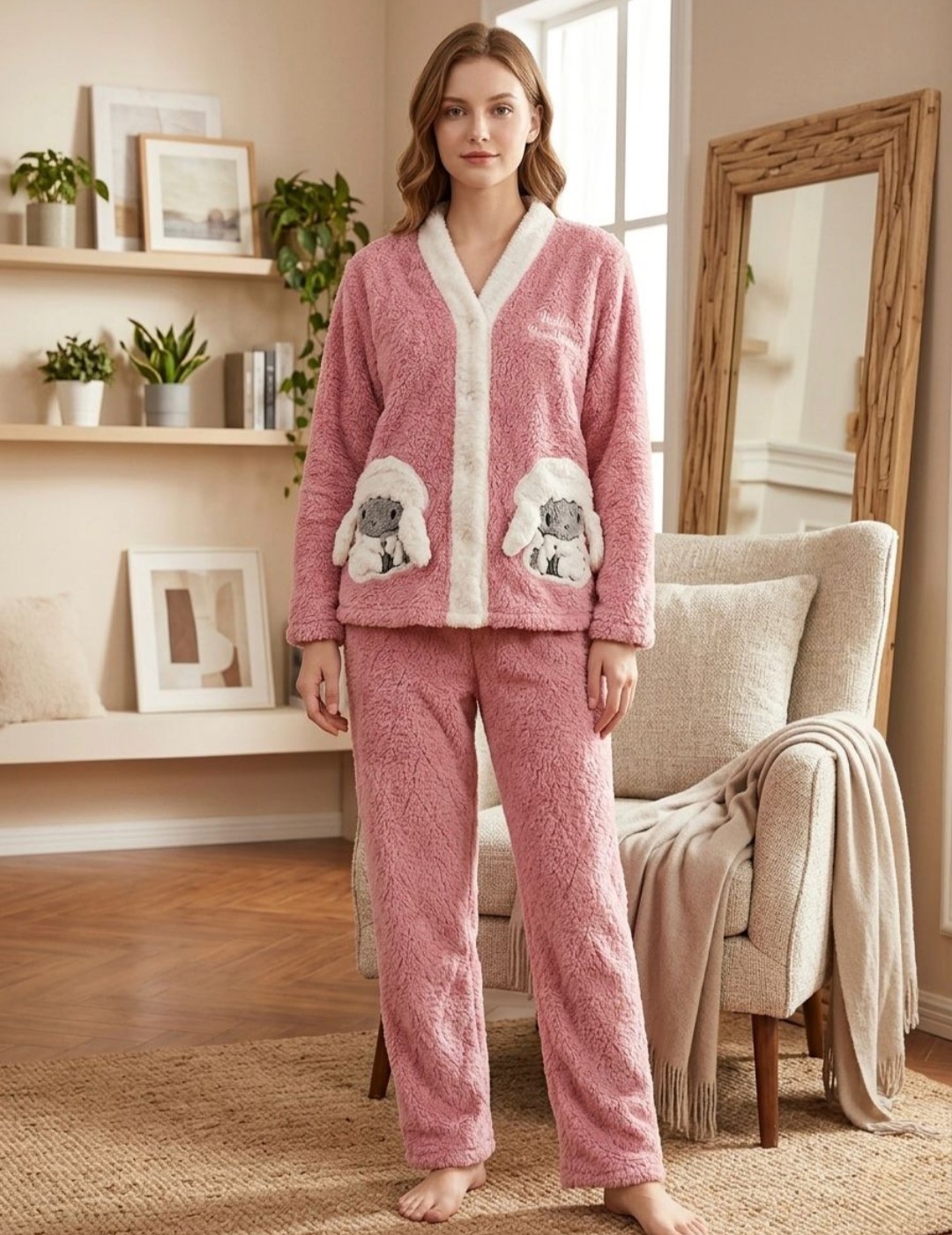 Pijama de Peluche Importado - Imagen 2