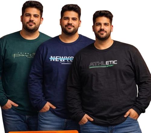 Camiseta de Algodón Talle Especial !!!!! - Miniatura 3