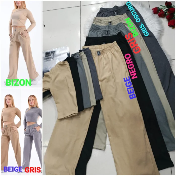 Conjunto. Darlon De. Mujer Palazo+ Polera