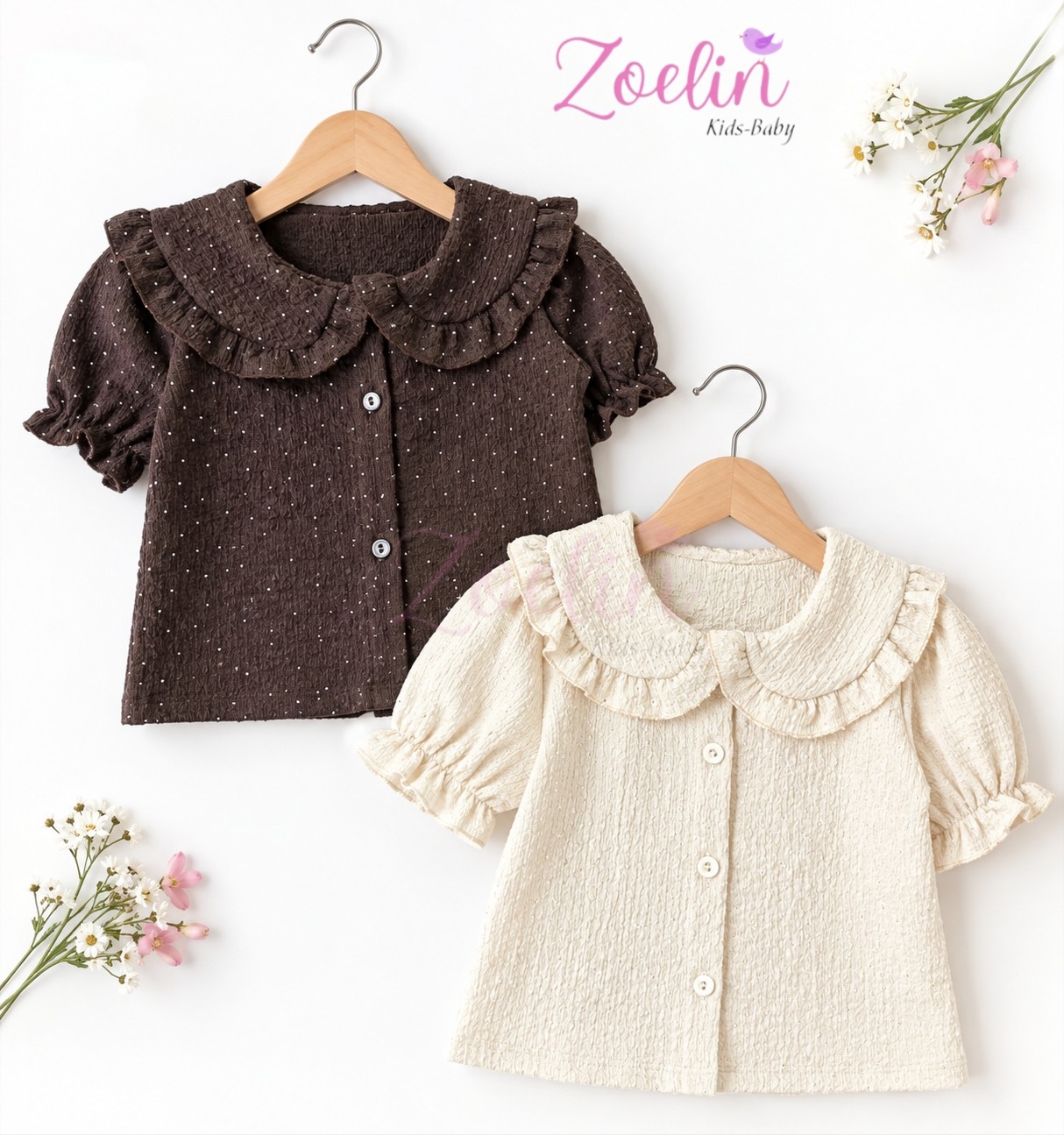 Blusa Aurora Nena Brucela Elastizado con Brillos - Imagen 2