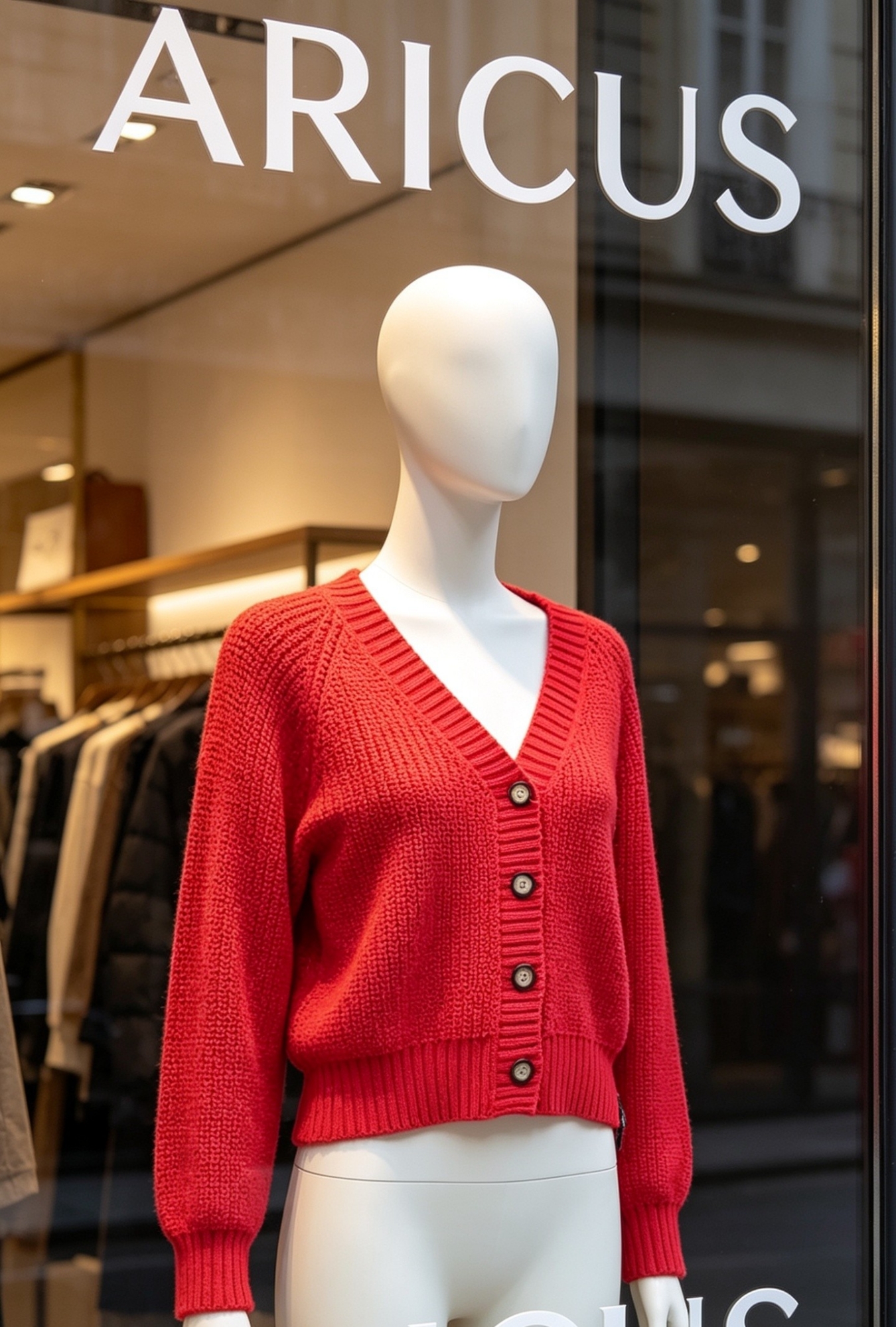 Cardigan con Boton - Imagen 1
