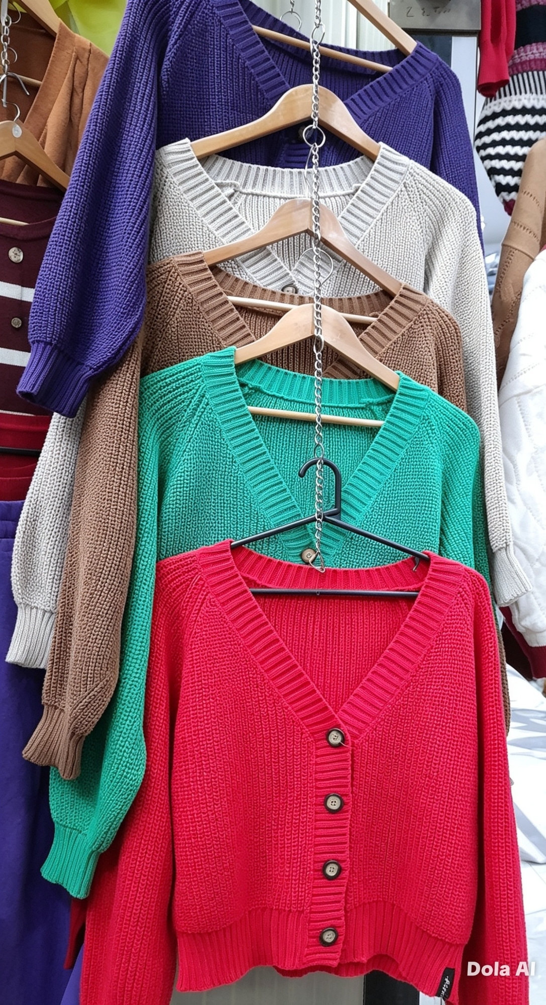 Cardigan con Boton - Imagen 3