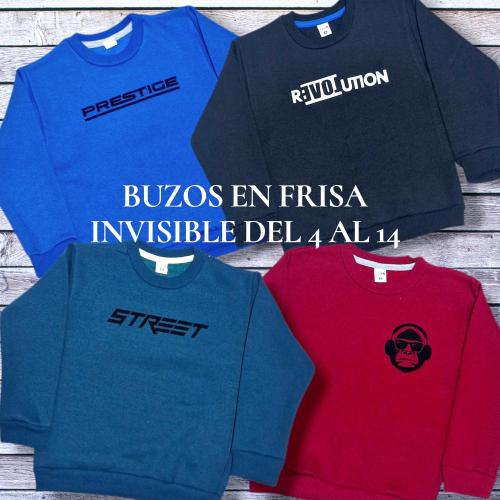 Buzos de Nene "frisa Invisible "