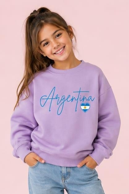 Buzo Cuello Redondo de Argentina - Imagen 2