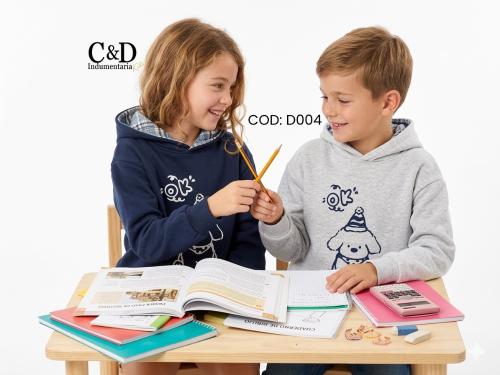 Buzo Frizado con Capucha Unisex (importado)