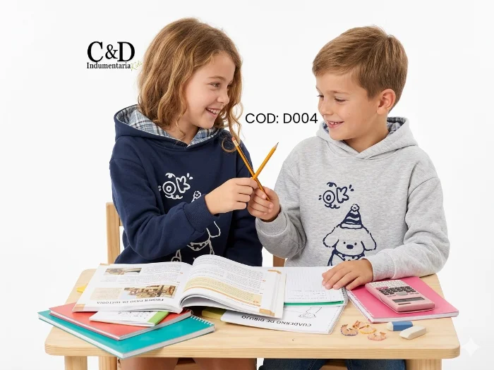 Buzo Frizado con Capucha Unisex (importado)
