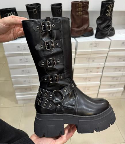 Bota de Dama Borcego Plataforma Iinea Importada Valka Art Amelia (35 al 40)
