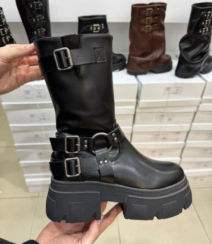 Bota Borcego de Dama Linea Importada Valka Art Luna (35 al 40)