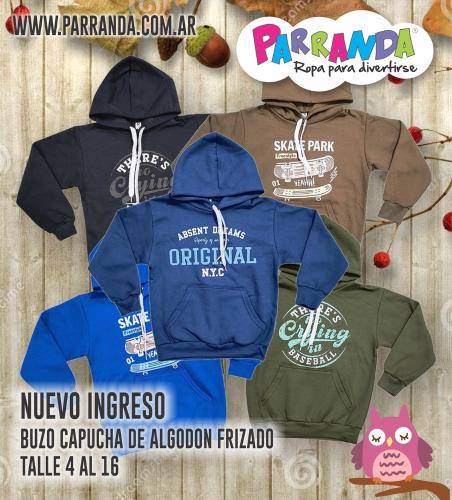Buzos Niño de Algodón Frizado