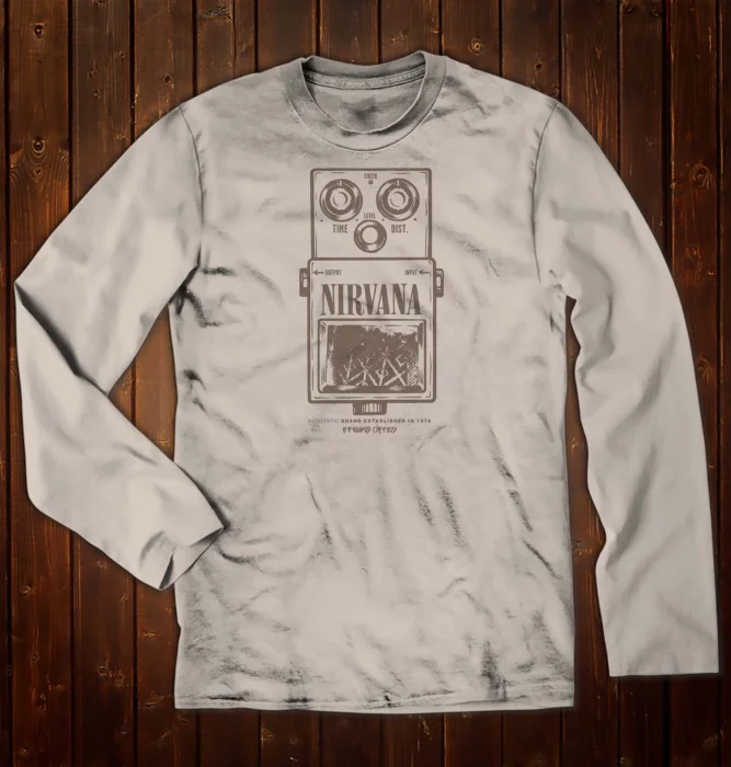 Remera Manga Larga Estampada