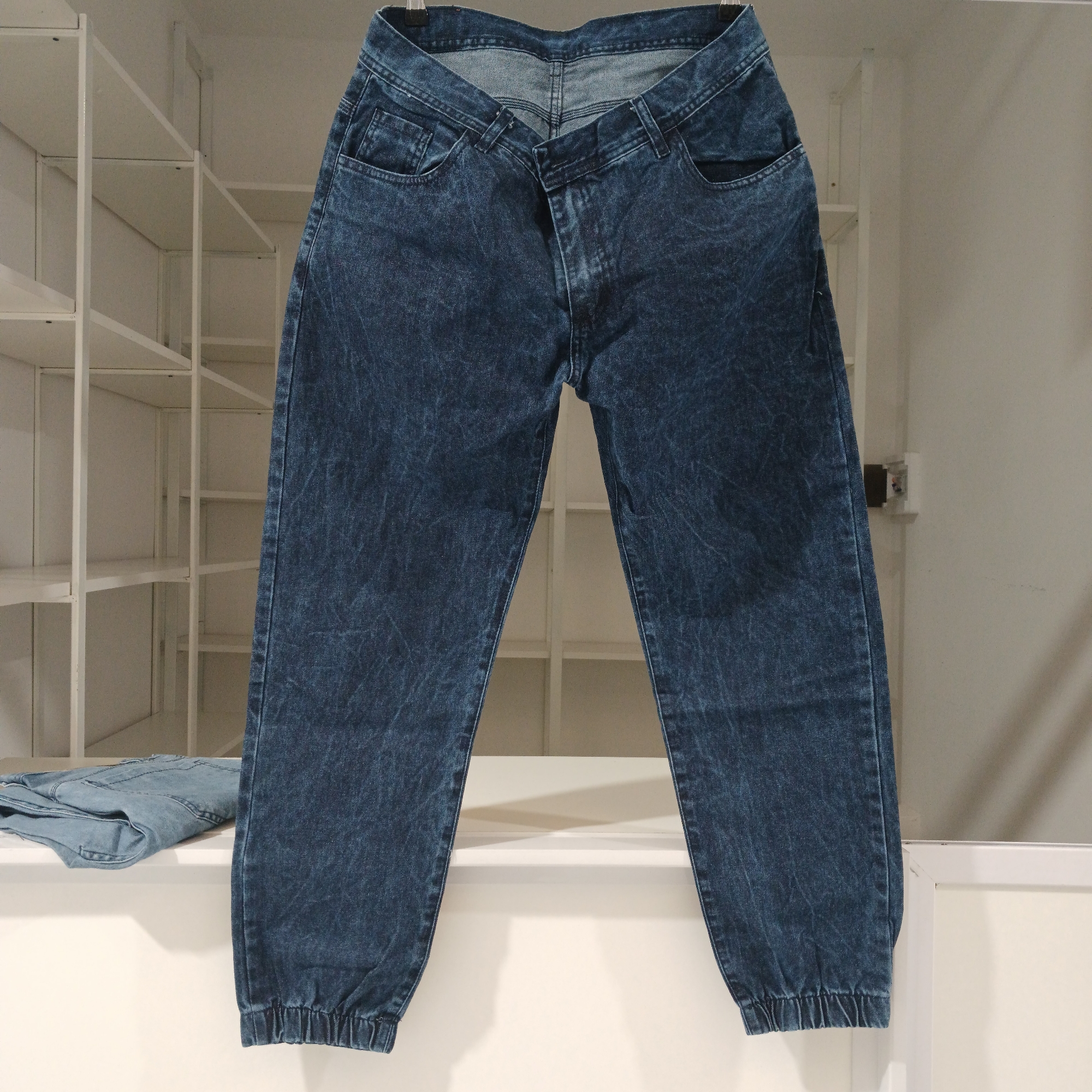 Pantalón Mom Jogger Liso Nevado Soft New - Imagen 3
