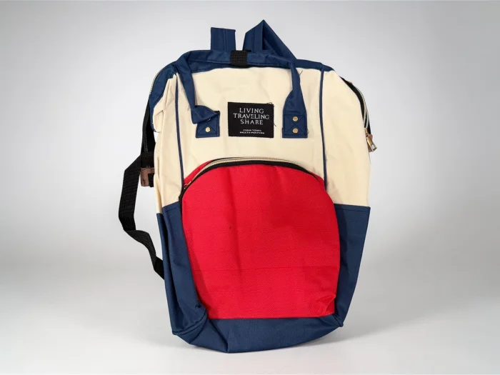 Mochila Maternal Gabardina Combinada Living
