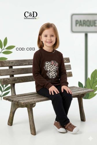 Camisetas Tipo Polar Suavecita de Nena ( Importado