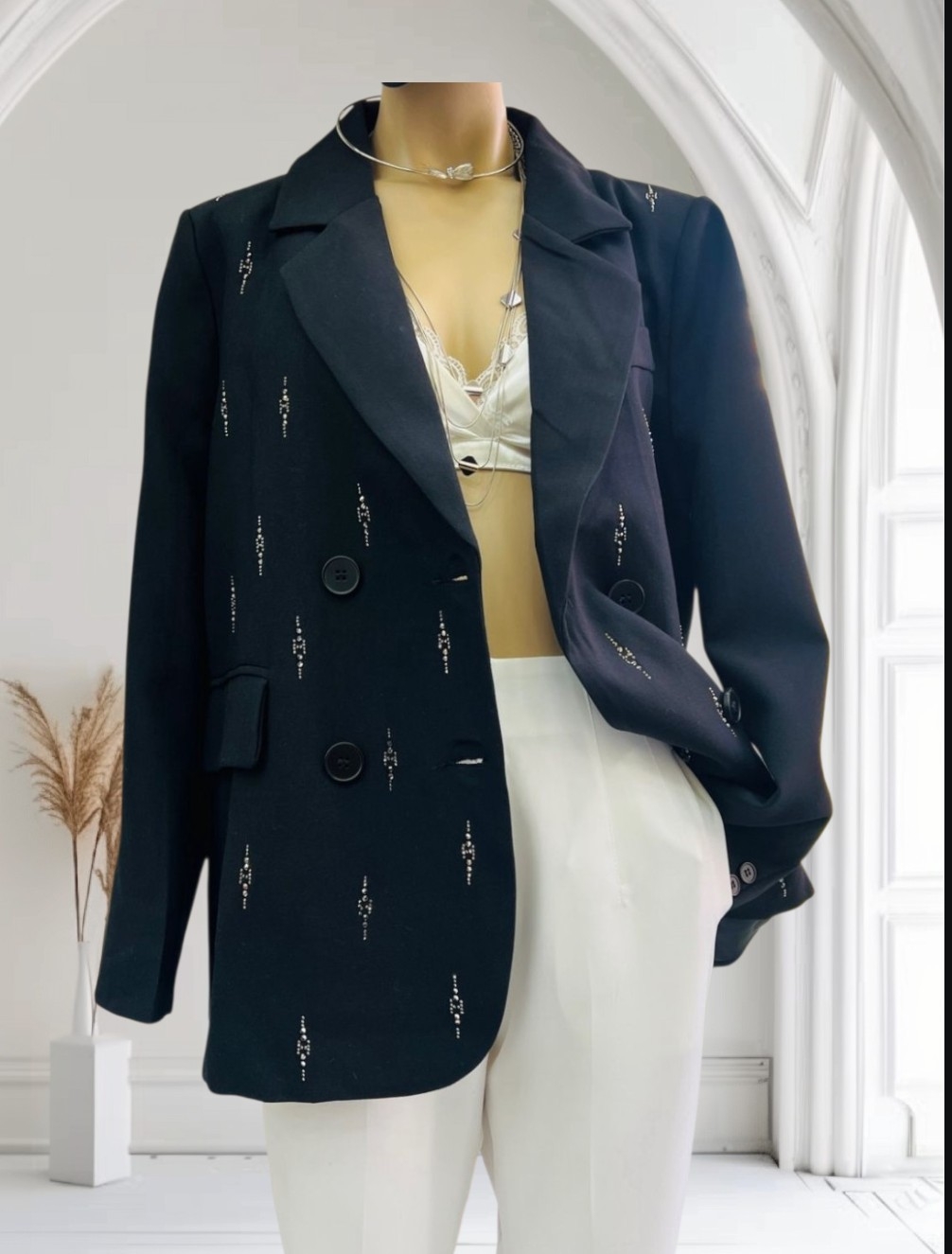 Blazer con Stras Importado - Imagen 2