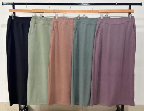 Pollera Larga Darlon con Bolsillos