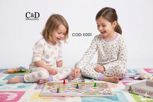 Pijamita 2 Piezas Tipo Polar Súper Suave de Nena ( Importado)