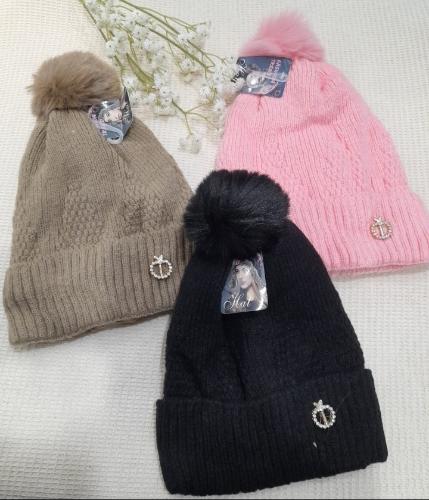 Gorro  Dama Piel Manzanita Importadas. Forro Piel