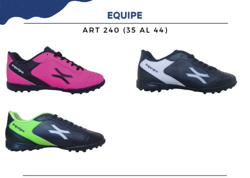 Botin de Futbol 5 Papi Futbol Costurados Equipe Art.240 (35 al 44)