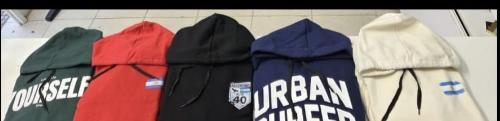 Buzos Canguro Frizados Estampados Hombre