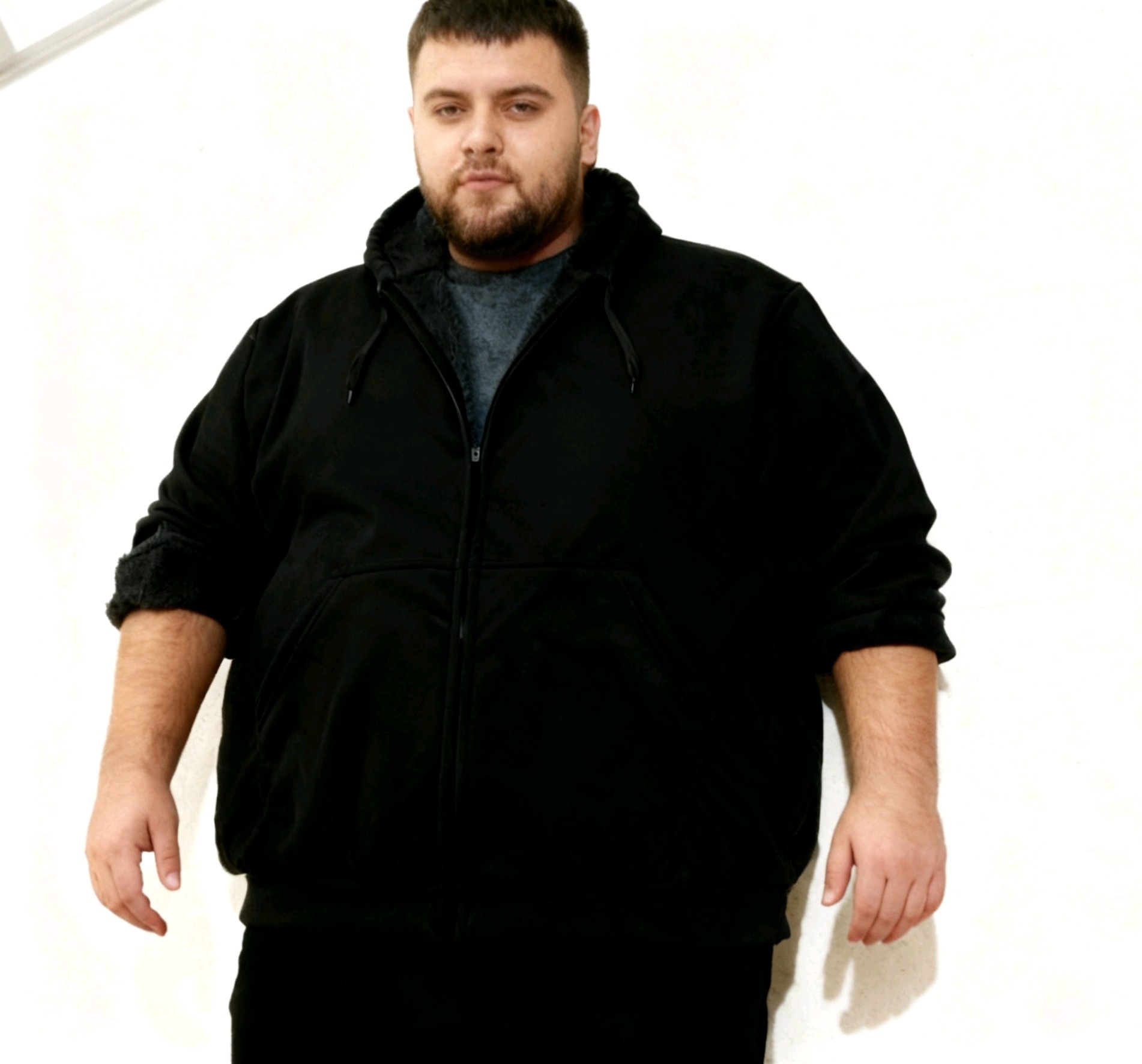 Campera de Plush  con Corderito Talles de 7 al 10 - Imagen 3