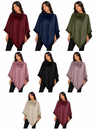 Poncho Pulus con Corderito Excelente Calidad