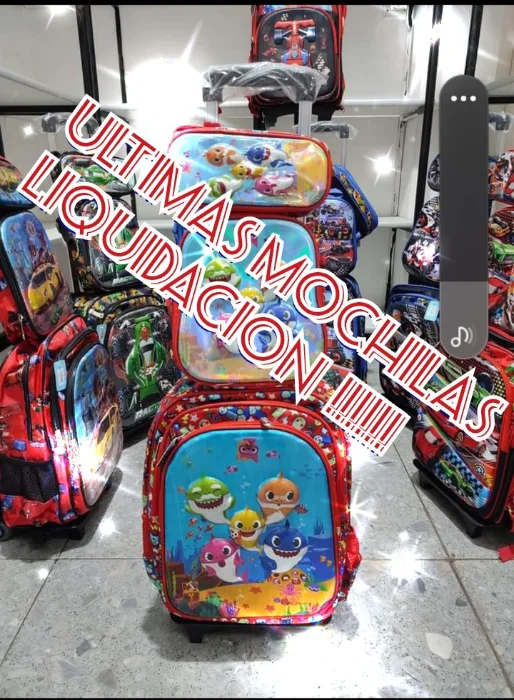 Liquidacion Mochilas 3 Piezas