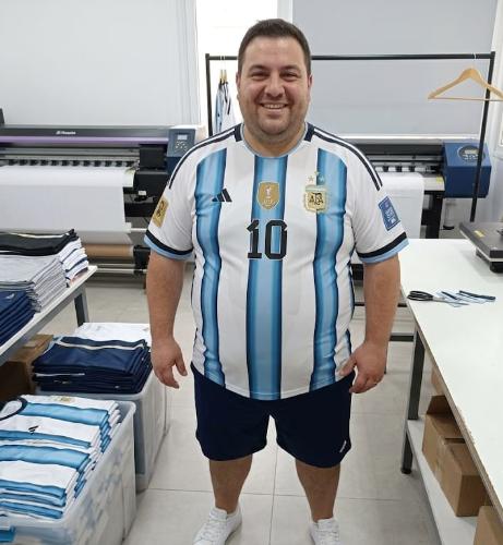 Camiseta  Talle Especial Afa Bordadas