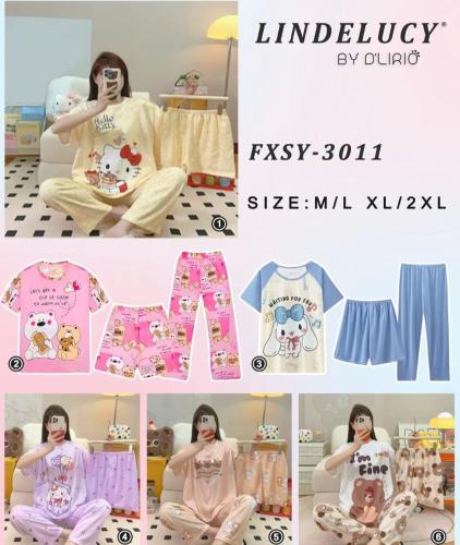 Pijamas de 3 Piezas