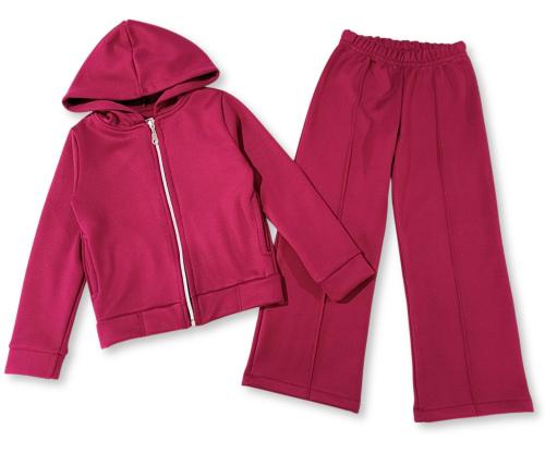 Conjunto con Campera y Palazzo en Modal Friza con Plush