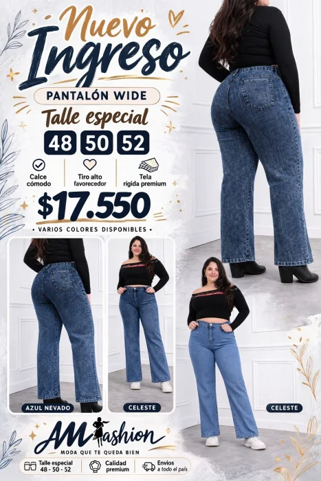 Pantalón Wide Elastizado Especial