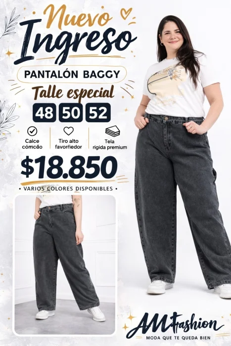 Pantalón Baggy Rígido Especial
