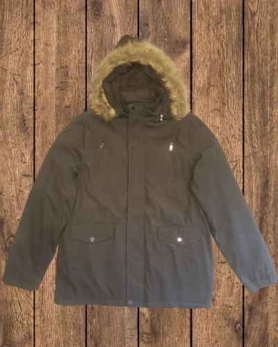Campera Parka Unisex Verde
