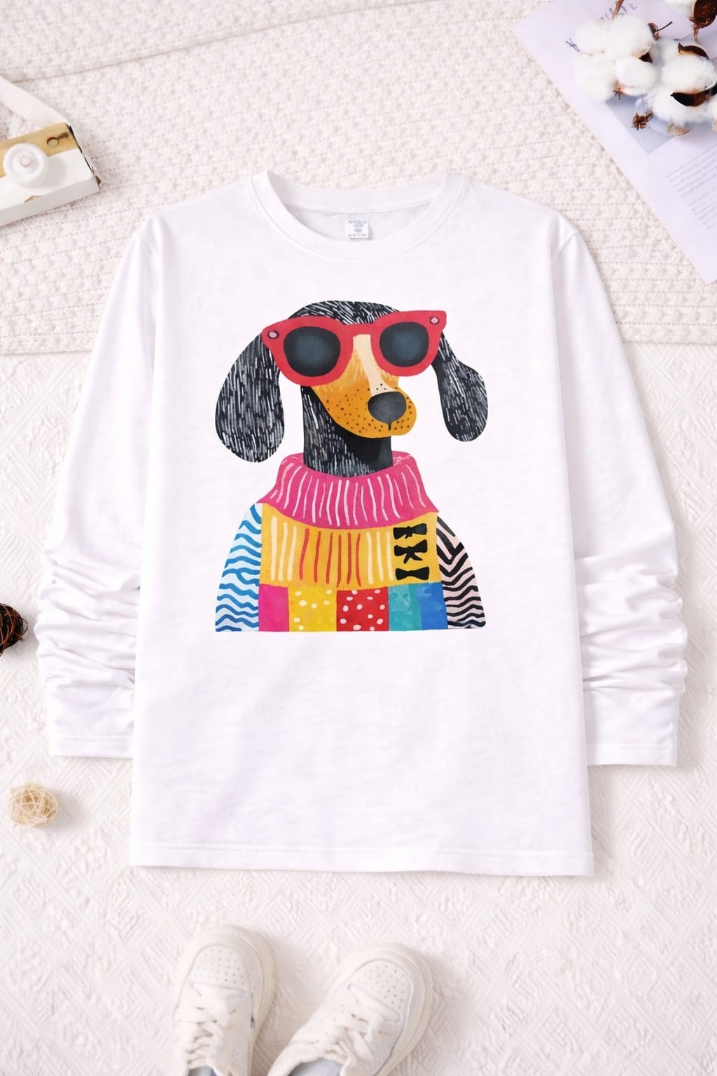 Camiseta Perrito Buzo - Imagen 1