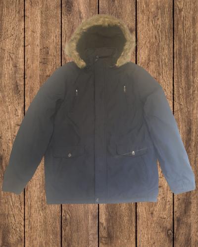 Camperas Parka Unisex Azul