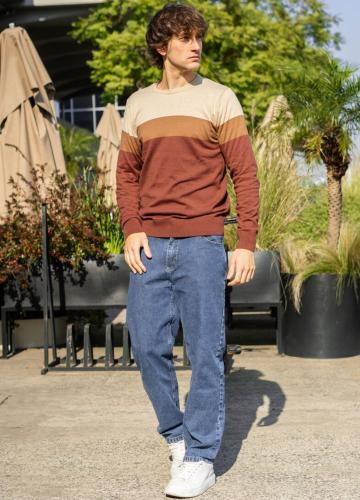 Jean Mom para Hombre - Corte Recto, Estilo Vintage - Miniatura 2