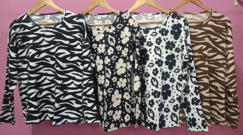 Camiseta en Morley Estampado