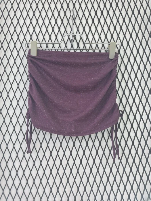 Pollera 2 Frunce con Brillo