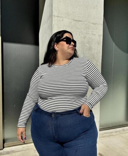 Camiseta Rayada Xl